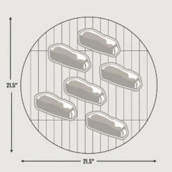 Oklahoma Joe's 21-Inch Blackjack Kettle Charcoal Grill 15 Oklahoma Joe's 21-Inch Blackjack Kettle Charcoal Grill -Kitchen BBQ Sale Oklahoma Joes 21 Inch Blackjack Kettle Charcoal Grill 21302141 Steaks