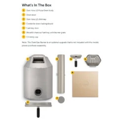 Ooni Karu 12 Multi-Fuel Powered Portable Outdoor Pizza Oven -Kitchen BBQ Sale Ooni Karu 12 Multi Fuel Powered Portable Outdoor Pizza Oven UU P0A100 Whats in the box