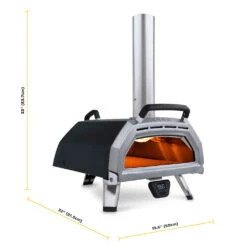 Ooni Karu 16 Multi-Fuel Powered Portable Outdoor Pizza Oven -Kitchen BBQ Sale Ooni Karu 16 Multi Fuel Powered Portable Outdoor Pizza Oven UU P0A100 Dimensions