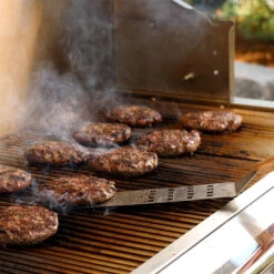 PGS T-Series Commercial 51-Inch Built-In Natural Gas Grill With Timer 21 PGS T-Series Commercial 51-Inch Built-In Natural Gas Grill With Timer -Kitchen BBQ Sale PGS 57 Mod BBQ Island T Series Grilling burgers 1