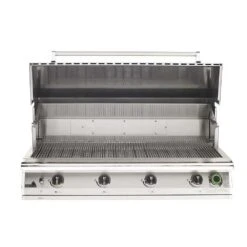 PGS T-Series Commercial 51-Inch Built-In Natural Gas Grill With Timer 13 PGS T-Series Commercial 51-Inch Built-In Natural Gas Grill With Timer -Kitchen BBQ Sale PGS T Series 51 inch built in with Timer open view