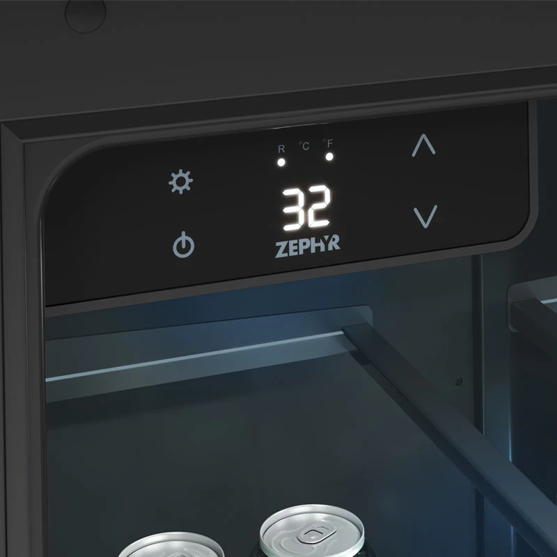 Zephyr Presrv 24-Inch 6 Cu. Ft. Reversible-Hinged Outdoor Rated Single Tap Kegerator With Locking Door 8 Zephyr Presrv 24-Inch 6 Cu. Ft. Reversible-Hinged Outdoor Rated Single Tap Kegerator With Locking Door - Image 6