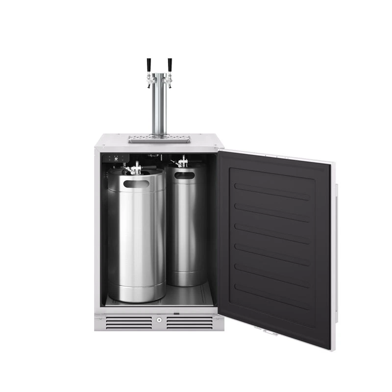 Zephyr Presrv 24-Inch 6 Cu. Ft. Reversible-Hinged Outdoor Rated Double Tap Kegerator With Locking Door 4 Zephyr Presrv 24-Inch 6 Cu. Ft. Reversible-Hinged Outdoor Rated Double Tap Kegerator With Locking Door - Image 2