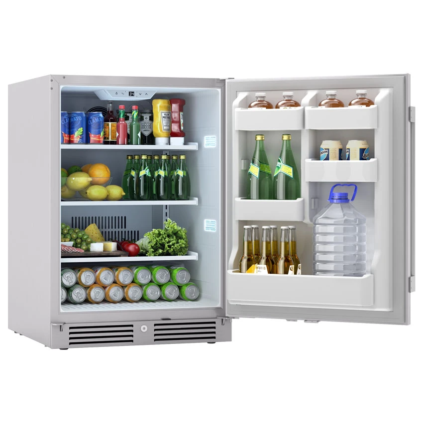 Zephyr Presrv 24-Inch 5.6 Cu. Ft. Outdoor Rated Compact Refrigerator With Locking Door 7 Zephyr Presrv 24-Inch 5.6 Cu. Ft. Outdoor Rated Compact Refrigerator With Locking Door - Image 5