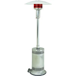 Patio Comfort 40,000 BTU Propane Gas Infrared Portable Patio Heater - Stainless Steel