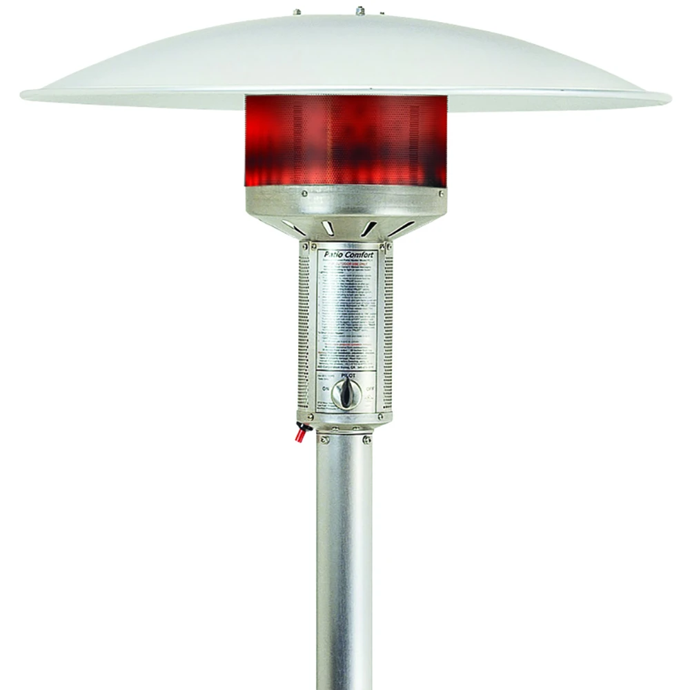 Patio Comfort 40,000 BTU Propane Gas Infrared Portable Patio Heater - Stainless Steel 7 Patio Comfort 40,000 BTU Propane Gas Infrared Portable Patio Heater - Stainless Steel - Image 5
