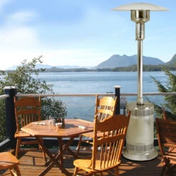 Patio Comfort 40,000 BTU Propane Gas Infrared Portable Patio Heater - Stainless Steel 10 Patio Comfort 40,000 BTU Propane Gas Infrared Portable Patio Heater - Stainless Steel -Kitchen BBQ Sale Patio Comfort 40000 BTU Propane Gas Infrared Portable Patio Heater Stainless Steel PC02SS Lifestyle Lake