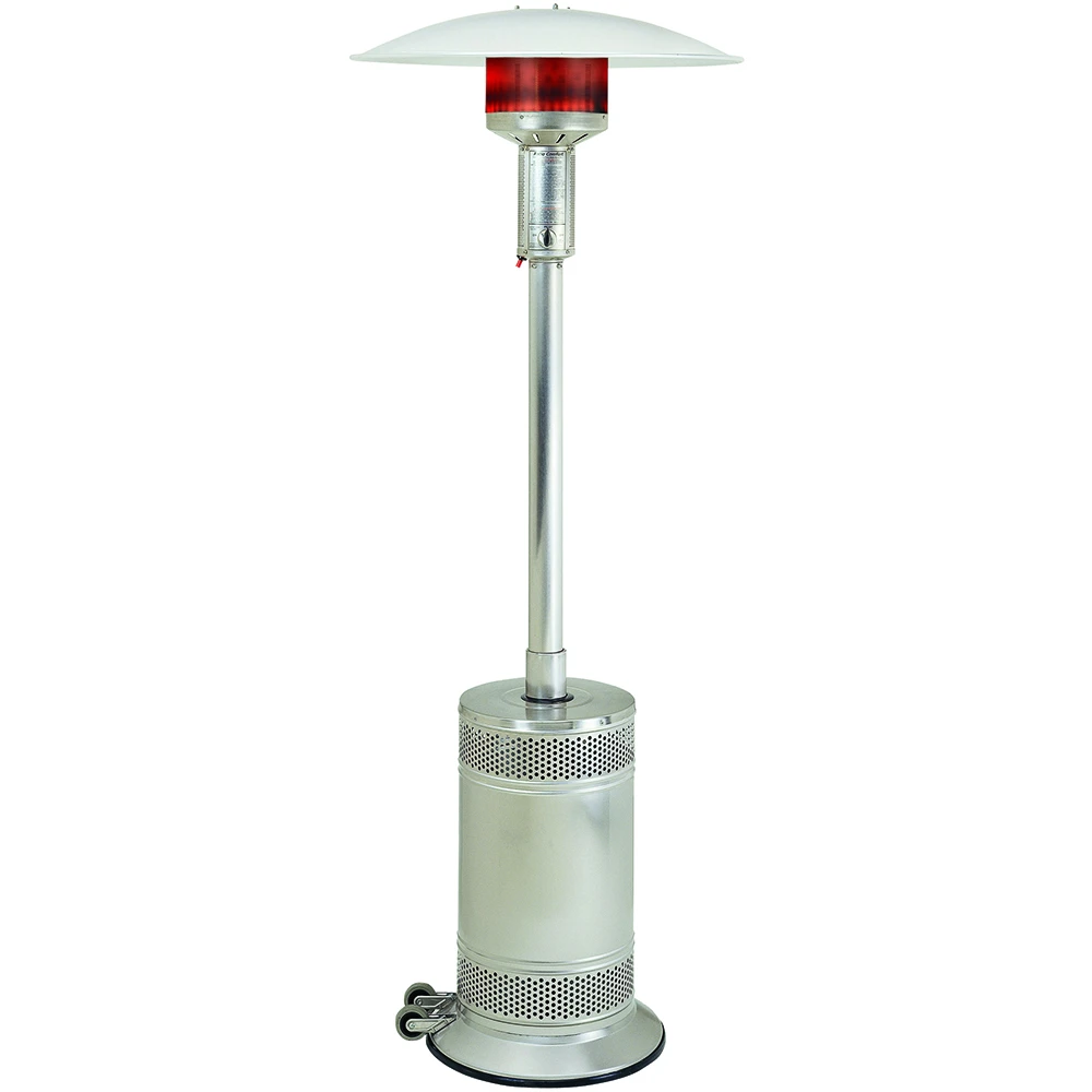 Patio Comfort 40,000 BTU Propane Gas Infrared Portable Patio Heater - Stainless Steel 3 Patio Comfort 40,000 BTU Propane Gas Infrared Portable Patio Heater - Stainless Steel