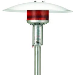 Patio Comfort 41,500 BTU Natural Gas Infrared Permanent Post-Mount Patio Heater - Stainless Steel -Kitchen BBQ Sale Patio Comfort 41500 BTU Natural Gas Infrared Permanent Post Mount Patio Heater Stainless Steel NPC05SPP Burner