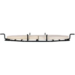 Primo Ceramic Heat Deflector Complete Kit For Primo Oval XL -Kitchen BBQ Sale Primo Ceramic Heat Deflector Complete Kit for Primo Oval XL 324 333 Side View