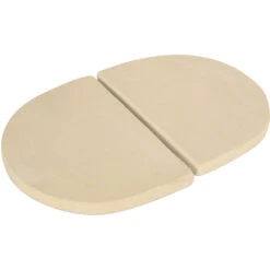 Primo Ceramic Heat Deflector Complete Kit For Primo Oval XL -Kitchen BBQ Sale Primo Ceramic Heat Deflector Plates for Primo Oval XL 324