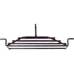Primo Ceramic Heat Deflector Complete Kit For Primo Oval XL -Kitchen BBQ Sale Primo Heat Deflector Rack Drip Pan Rack for Primo Oval JR 313 Front View