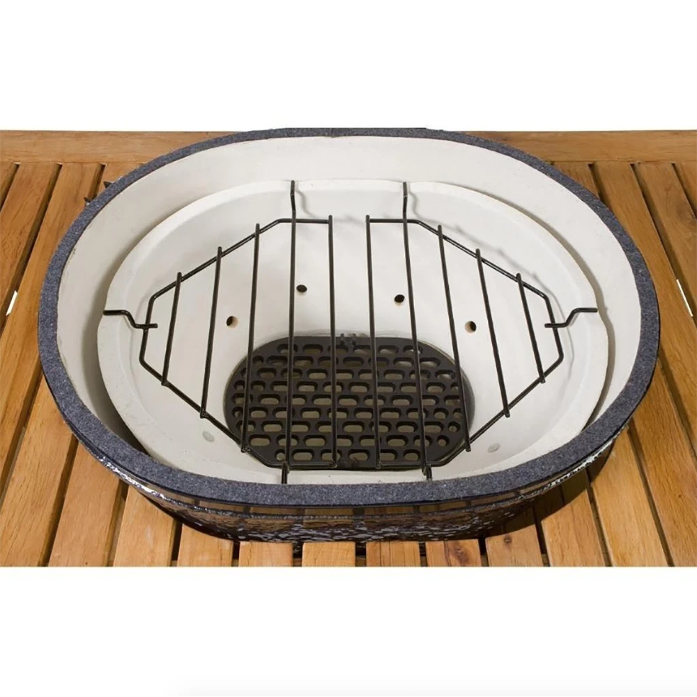 Primo Heat Deflector Rack Drip Pan Racks For Primo Oval XL 8 Primo Heat Deflector Rack Drip Pan Racks For Primo Oval XL - Image 6
