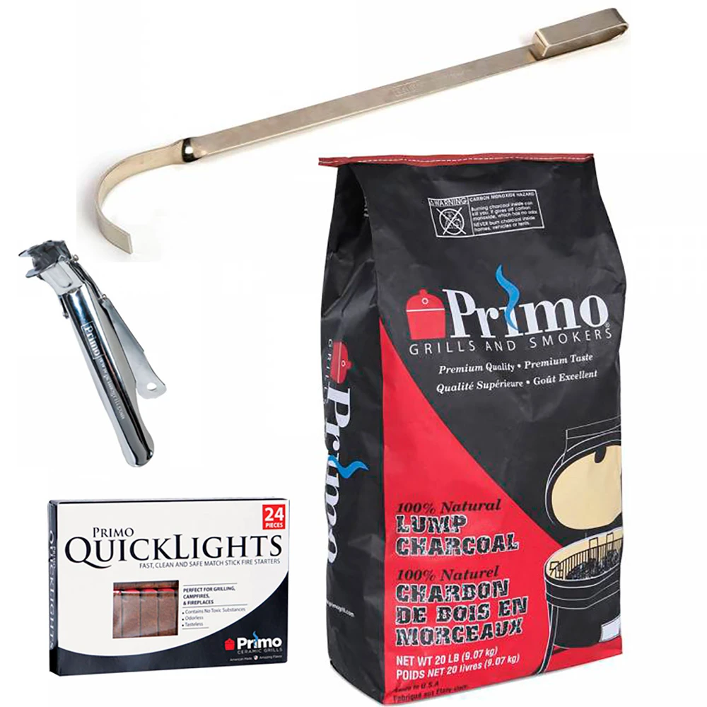 Primo Oval JR 200 Charcoal Ceramic Kamado Grill On GO Portable Base 4 Primo Oval JR 200 Charcoal Ceramic Kamado Grill On GO Portable Base - Image 2