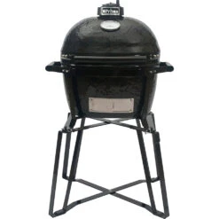 Primo Oval JR 200 Charcoal Ceramic Kamado Grill On GO Portable Base