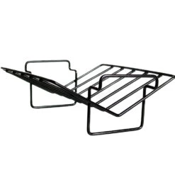 Primo V-Rack And Rib Rack For Oval XL, Oval LG And Large Round Kamado -Kitchen BBQ Sale Primo V Rack and Rib Rack for Oval XL Oval LG and Large Round Kamado 335 Roast Rack Side View