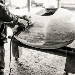 Prism Hardscapes Pebble 56-Inch 65,000 BTU Natural Gas Fire Pit Bowl - Cafe 17 Prism Hardscapes Pebble 56-Inch 65,000 BTU Natural Gas Fire Pit Bowl - Cafe -Kitchen BBQ Sale Prism Hardscape Craftsmanship Lifestyle Image1