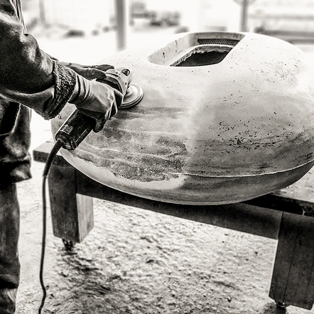 Prism Hardscapes Pebble 56-Inch 65,000 BTU Natural Gas Fire Pit Bowl - Cafe 9 Prism Hardscapes Pebble 56-Inch 65,000 BTU Natural Gas Fire Pit Bowl - Cafe - Image 7