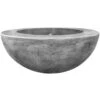 Prism Hardscapes Moderno 5 36-Inch 65,000 BTU Natural Gas Round Fire Pit Bowl - Pewter -Kitchen BBQ Sale Prism Hardscapes Fire Pits Moderno 5 PH 426 4NG 36 Inch 65000 BTU Natural Gas Round Fire Pit Bowl Pewter