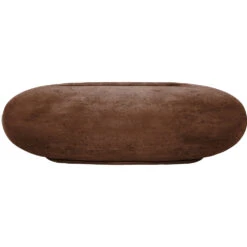 Prism Hardscapes Pebble 56-Inch 65,000 BTU Natural Gas Fire Pit Bowl - Cafe