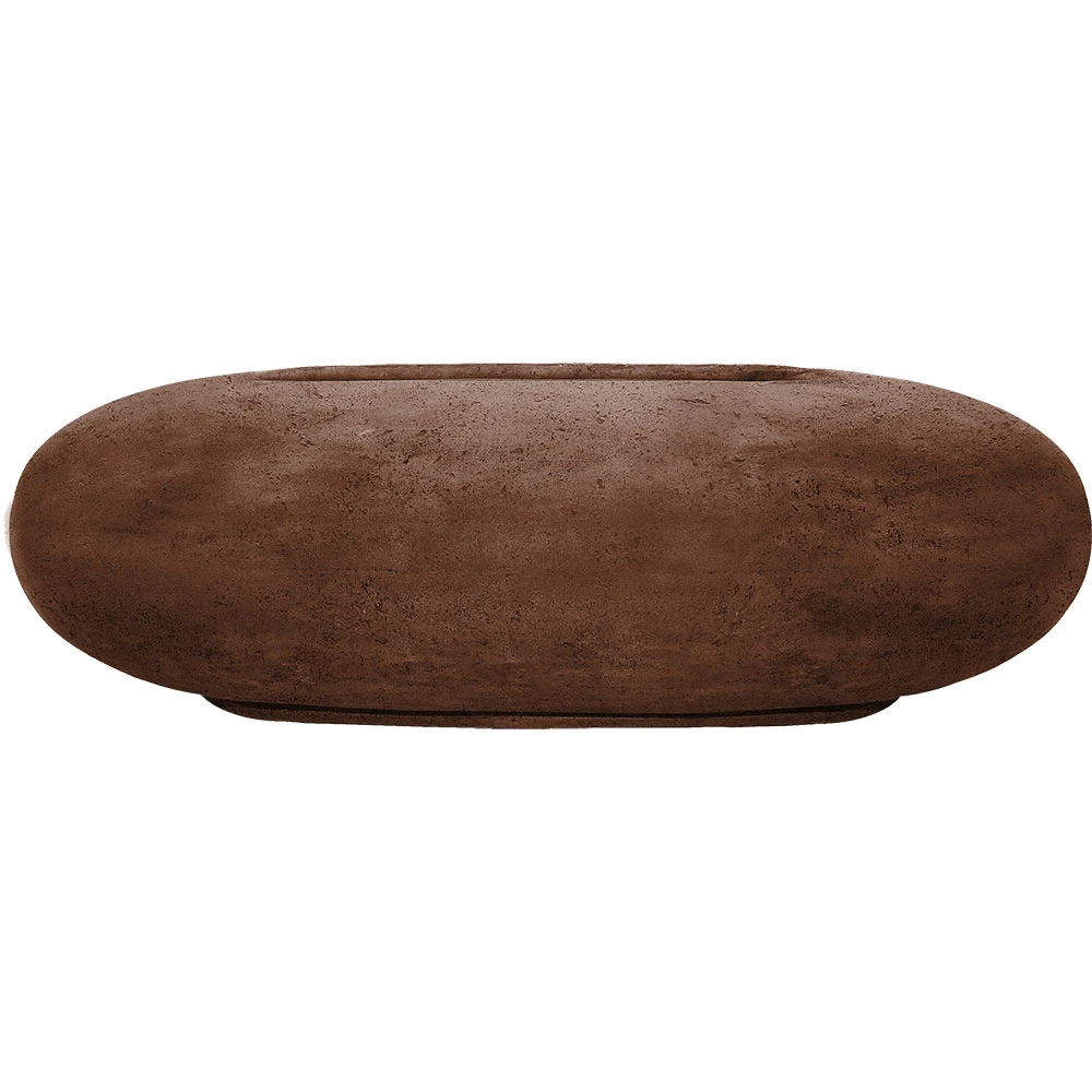 Prism Hardscapes Pebble 56-Inch 65,000 BTU Natural Gas Fire Pit Bowl - Cafe 3 Prism Hardscapes Pebble 56-Inch 65,000 BTU Natural Gas Fire Pit Bowl - Cafe