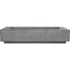 Prism Hardscapes Tavola 6 90-Inch 90,000 BTU Natural Gas Rectangular Fire Pit Table - Pewter -Kitchen BBQ Sale Prism Hardscapes Fire Pits Tavola 6 PH 415 4NG 90 Inch 65 000 BTU Natural Gas Rectangular Fire Pit Table Pewter