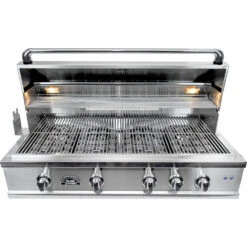 Sole Gourmet Luxury Series 42-Inch 4-Burner Built-In Natural Gas Grill With Rotisserie And LED Lights -Kitchen BBQ Sale SO421BQRL 02