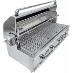 Sole Gourmet Luxury Series 42-Inch 4-Burner Built-In Natural Gas Grill With Rotisserie And LED Lights -Kitchen BBQ Sale SO421BQRL 05