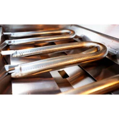 Sole Gourmet Luxury Series 42-Inch 4-Burner Built-In Natural Gas Grill With Rotisserie And LED Lights -Kitchen BBQ Sale SOFEAT BURNERS 1