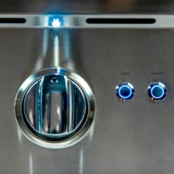 Sole Gourmet Luxury Series 42-Inch 4-Burner Built-In Natural Gas Grill With Rotisserie And LED Lights -Kitchen BBQ Sale SOFEAT LEDCNTRL