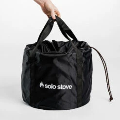 Solo Stove Bonfire 19-Inch Round Stainless Steel Wood Burning Fire Pit - 2.0 Version -Kitchen BBQ Sale SSBON Bonfire Fire Pit Storage