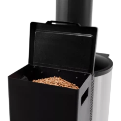 Solo Stove 72,000 BTU Pellet-Fueled Freestanding Tower Patio Heater -Kitchen BBQ Sale SSTower Pellet Hopper