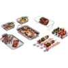 Saber Grills 11-Piece EZ Grilling System Set - Roasting Pan, Cutting Board, Steamer, Rib Rack And Skewers 1 Saber Grills 11-Piece EZ Grilling System Set - Roasting Pan, Cutting Board, Steamer, Rib Rack And Skewers -Kitchen BBQ Sale Saber Grills 11 Piece EZ Grilling System Set A00AA7818