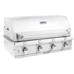 Saber Grills Stainless 670 40-Inch 4-Burner Built-In Infrared Natural Gas Grill