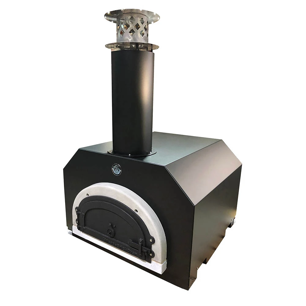 Chicago Brick Oven CBO-500 Countertop Wood-Fired Residential Outdoor Pizza Oven - Black 5 Chicago Brick Oven CBO-500 Countertop Wood-Fired Residential Outdoor Pizza Oven - Black - Image 3