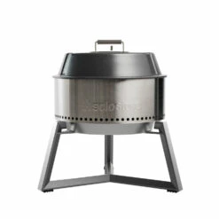 Solo Stove 22-Inch Freestanding Stainless Steel Charcoal Grill Ultimate Bundle