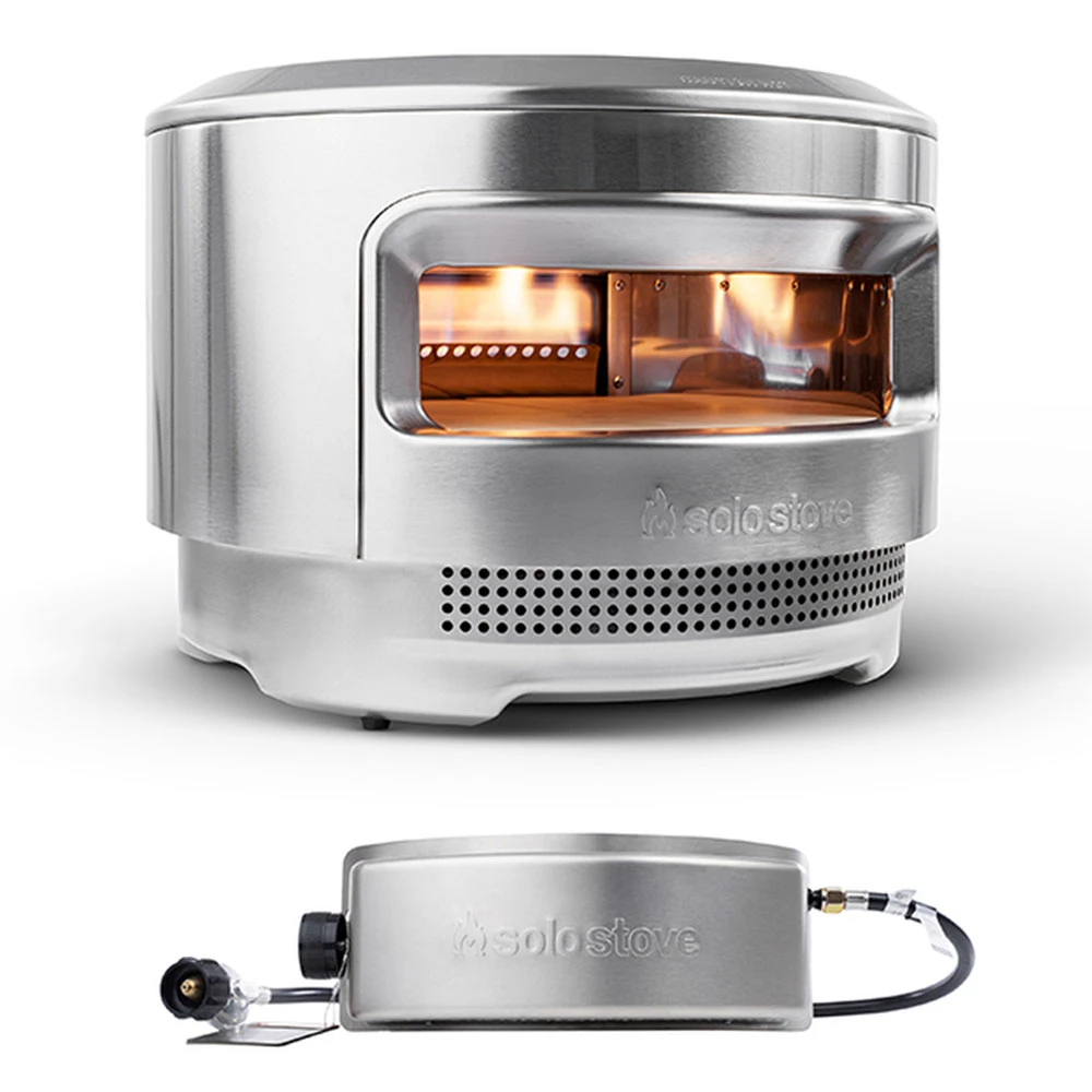 Solo Stove Pi 20-Inch Dual Fuel Powered Round Portable Outdoor Pizza Oven 3 Solo Stove Pi 20-Inch Dual Fuel Powered Round Portable Outdoor Pizza Oven