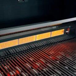 Summerset Grills Sizzler 32-Inch 4-Burner Freestanding Propane Gas Grill With Rear Infrared Burner -Kitchen BBQ Sale Summerset Grills SIZ32 LP CART SIZ32 Sizzler 32 Inch 4 Burner Freestanding Propane Gas Grill with Rear Infrared Burner Infrared Backburner