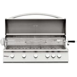 Summerset Grills Sizzler 40-Inch 5-Burner Built-In Natural Gas Grill With Rear Infrared Burner