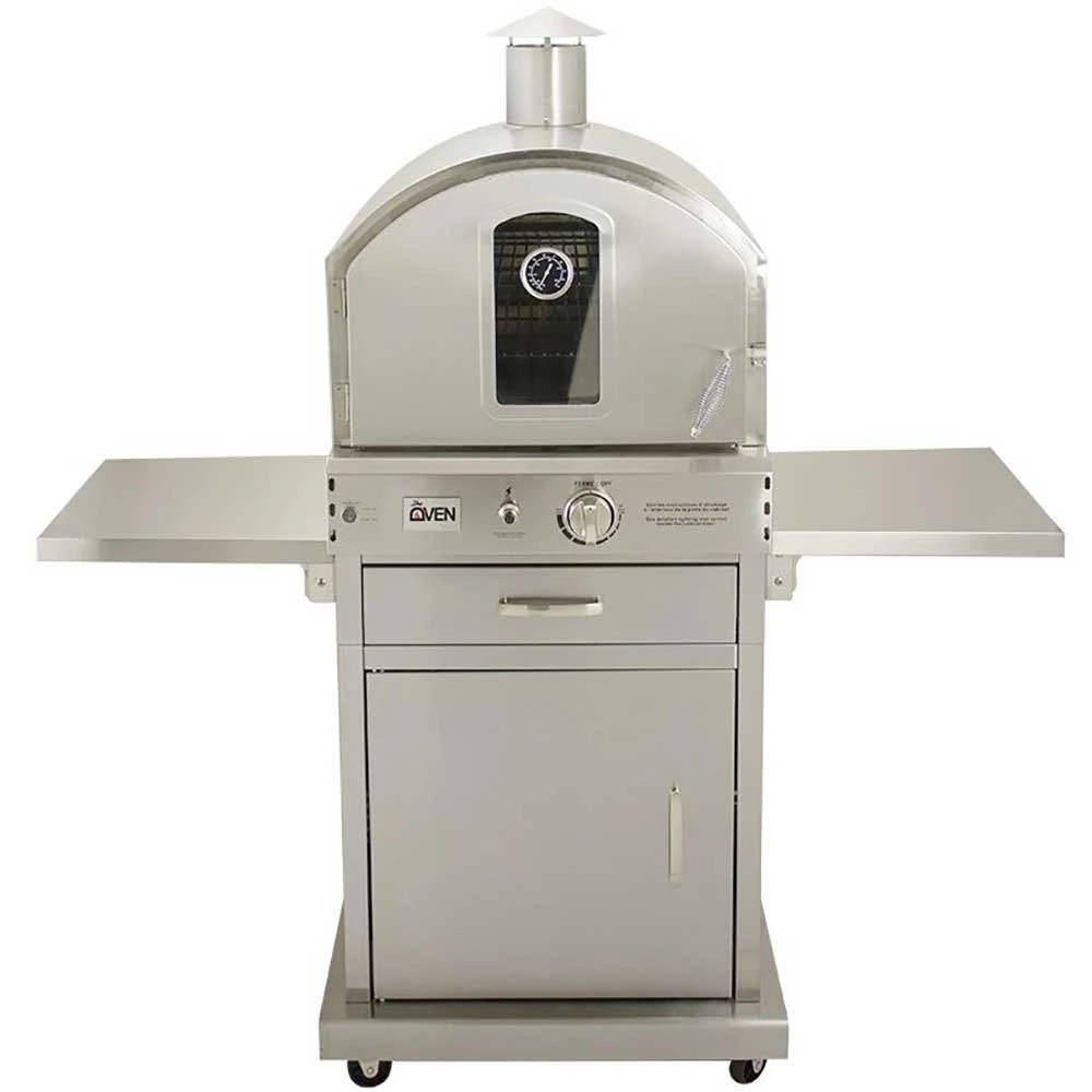 Summerset Grills Freestanding Propane Gas Stainless Steel Outdoor Pizza Oven 3 Summerset Grills Freestanding Propane Gas Stainless Steel Outdoor Pizza Oven