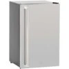 Summerset Grills 21-Inch 4.5 Cu. Ft. Capacity Stainless Steel Refrigerator With Locking Door & Towel Bar Handle - Right Hinge 2 Summerset Grills 21-Inch 4.5 Cu. Ft. Capacity Stainless Steel Refrigerator With Locking Door & Towel Bar Handle - Right Hinge -Kitchen BBQ Sale Summerset Grills SSRFR 21D 21 Inch 4 5 Cu Ft Capacity Stainless Steel Refrigerator with Locking Door Towel Bar Handle Right Hinge Side View Closed