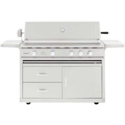 Summerset Grills TRLD 44-Inch 4-Burner Freestanding Natural Gas Grill With Rear Infrared Burner