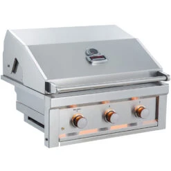 Sunstone Grill Ruby Series 30-Inch 3-Burner Built-In Natural Gas Grill