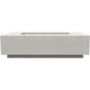 Prism Hardscapes Tavola 8 60-Inch 65,000 BTU Natural Gas Rectangular Fire Pit Table - Ultra White -Kitchen BBQ Sale TAVOLA 8 ult scaled 1