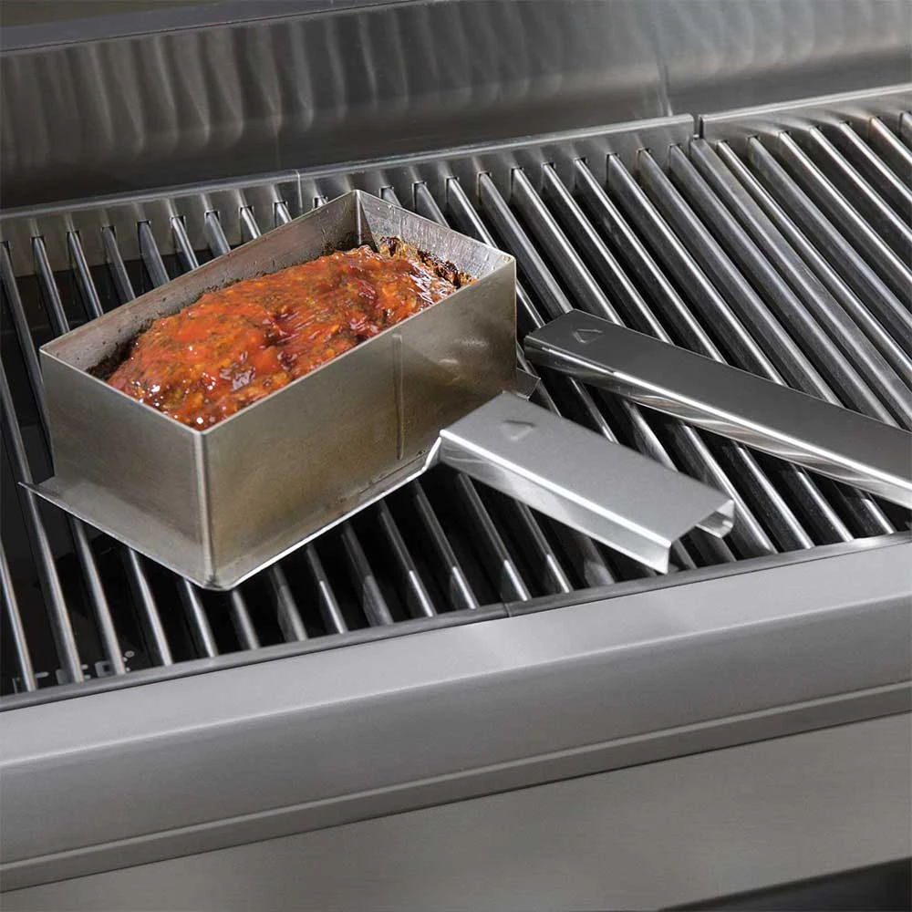 TEC Grills 4 X 6 Small Stainless Steel Meatloaf Pan For Patio FR, Sterling Patio FR, Searmaster FR, G-Sport FR, And Cherokee FR Series Grills 3 TEC Grills 4 X 6 Small Stainless Steel Meatloaf Pan For Patio FR, Sterling Patio FR, Searmaster FR, G-Sport FR, And Cherokee FR Series Grills