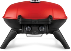 Napoleon TravelQ 285 Portable Propane Gas Grill With Griddle - Red -Kitchen BBQ Sale TQ285 Prod Str RD2 800px