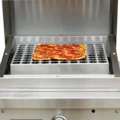 TEC Grills Patio FR Series Stainless Steel Pizza Rack -Kitchen BBQ Sale Tec Pizza Rack Stainless Steel PFRPIZZA full view