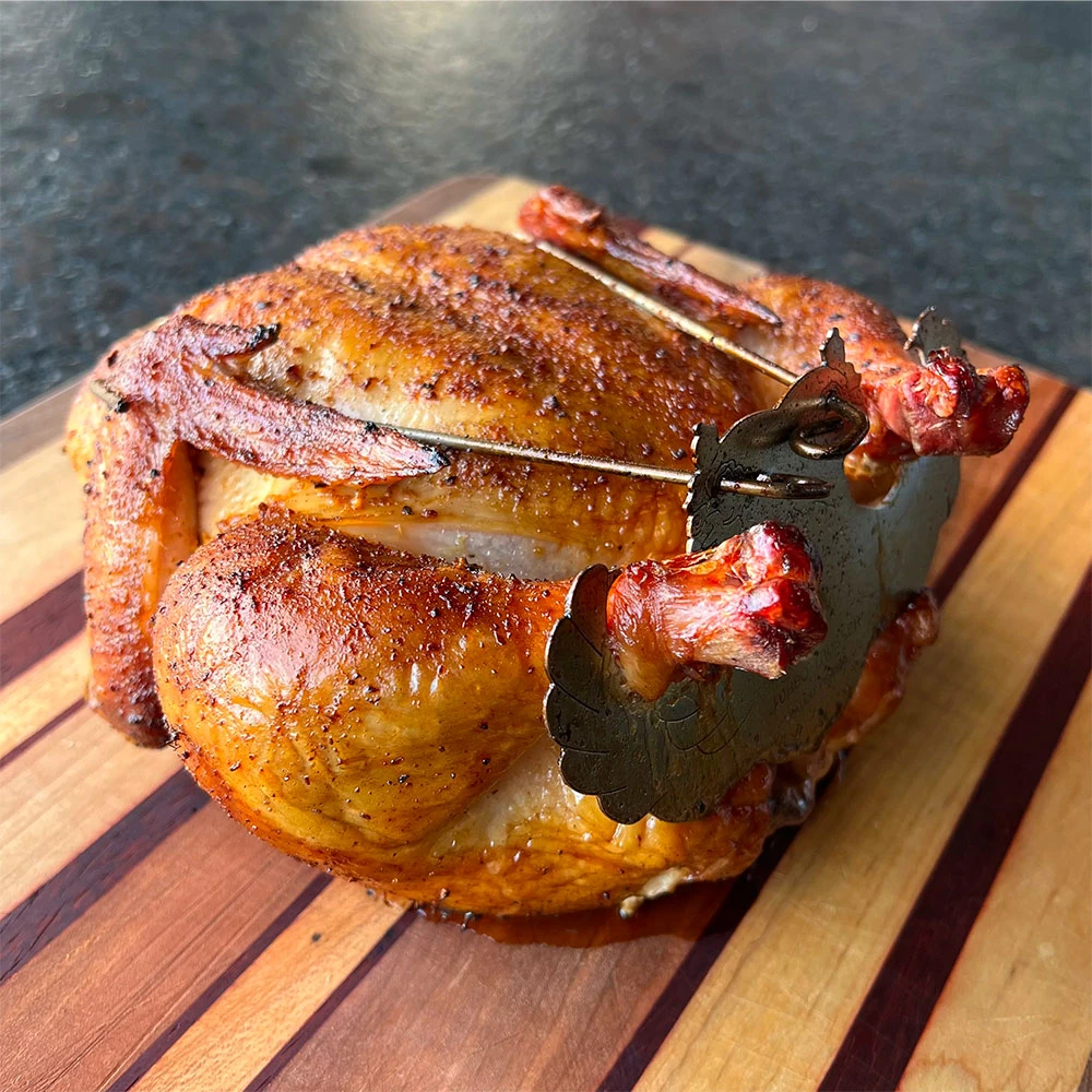 Turbo Trusser For Whole Chicken - Truss Poultry In Ovens, BBQ Smokers, BBQ Grills, Roasters, Rotisserie Kits, And Deep Fryers 8 Turbo Trusser For Whole Chicken - Truss Poultry In Ovens, BBQ Smokers, BBQ Grills, Roasters, Rotisserie Kits, And Deep Fryers - Image 6