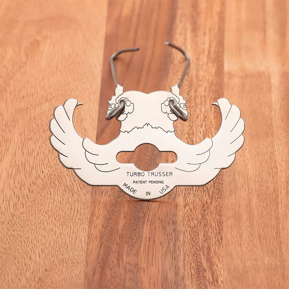 Turbo Trusser For Whole Chicken - Truss Poultry In Ovens, BBQ Smokers, BBQ Grills, Roasters, Rotisserie Kits, And Deep Fryers 5 Turbo Trusser For Whole Chicken - Truss Poultry In Ovens, BBQ Smokers, BBQ Grills, Roasters, Rotisserie Kits, And Deep Fryers - Image 3