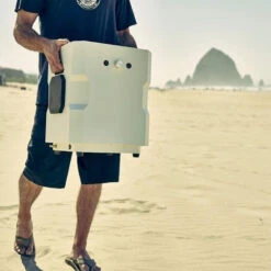 Ukiah Tailgater II 15-Inch 48,000 BTU Battery-Powered Propane Gas Square Portable Fire Pit With 2.1 Bluetooth Speaker - Black -Kitchen BBQ Sale Ukiah Tailgater II 15 Inch 50000 BTU Battery Powered Propane Gas Square Portable Fire Pit with 2 1 Bluetooth Speaker Black Easy to Carry